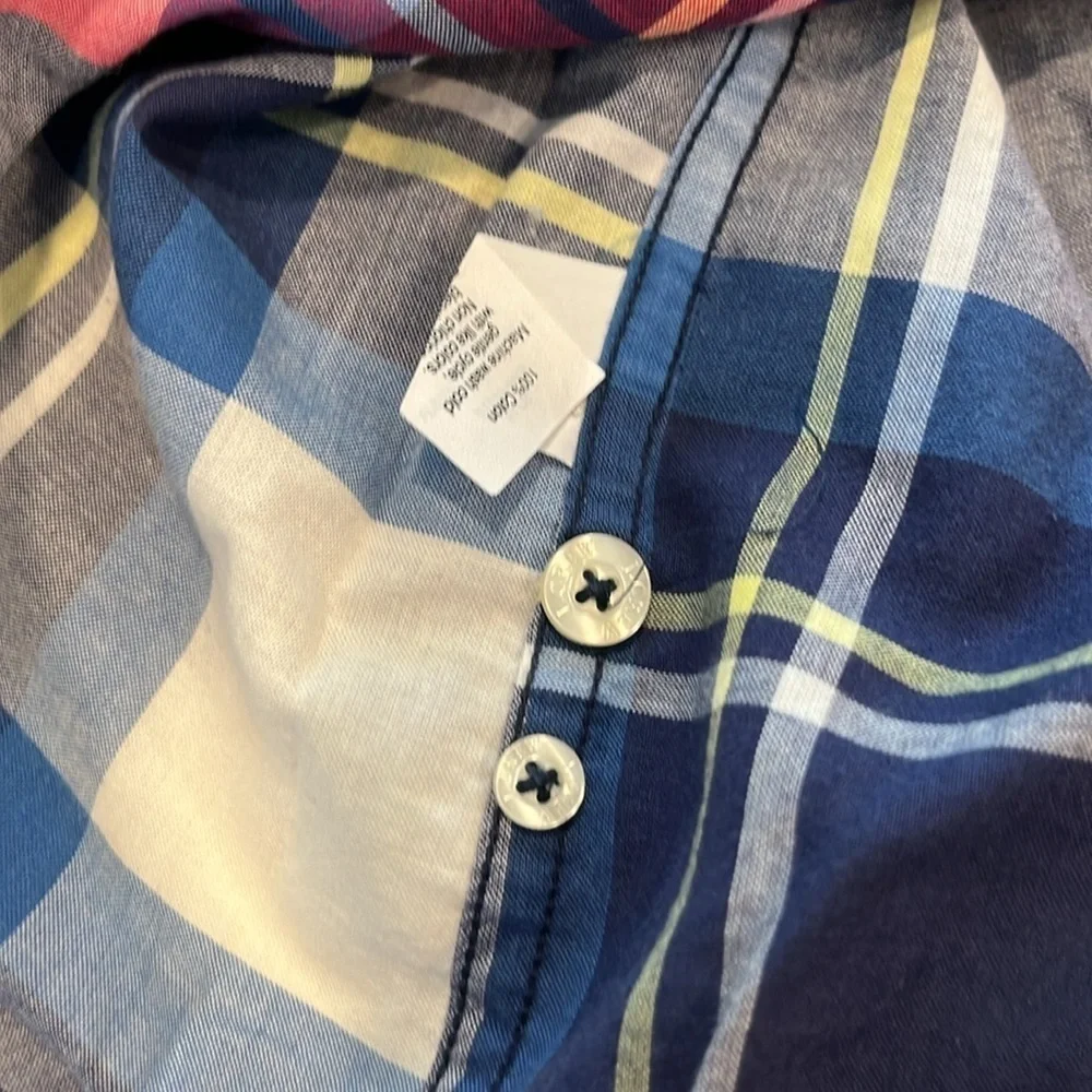 Tailored by Jcrew Summer Plaid Shirt - Picture 6 of 7